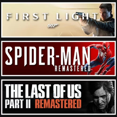  007 First Light +SP Remastered +The Last Of Us 2